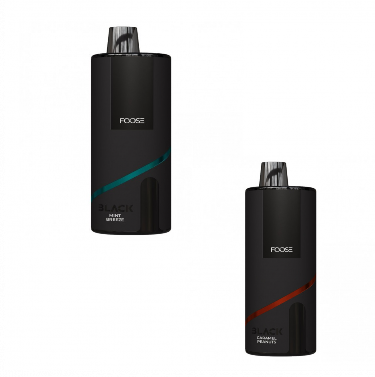 (М) Одноразовая электронная сигарета FOOSE Black 9000 - Фруктовый взрыв