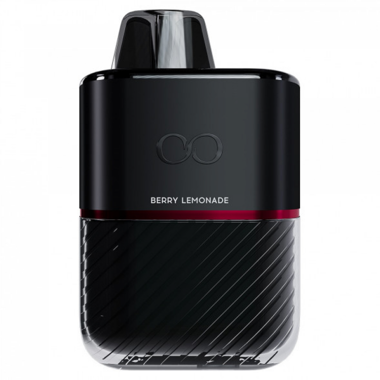 (М) Одноразовая электронная сигарета Foose Black 7000 - Ягодный Лимонад